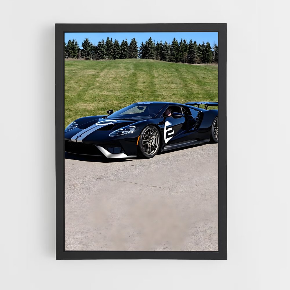 Poster heritage de edition – affiche Ford (vue 2)